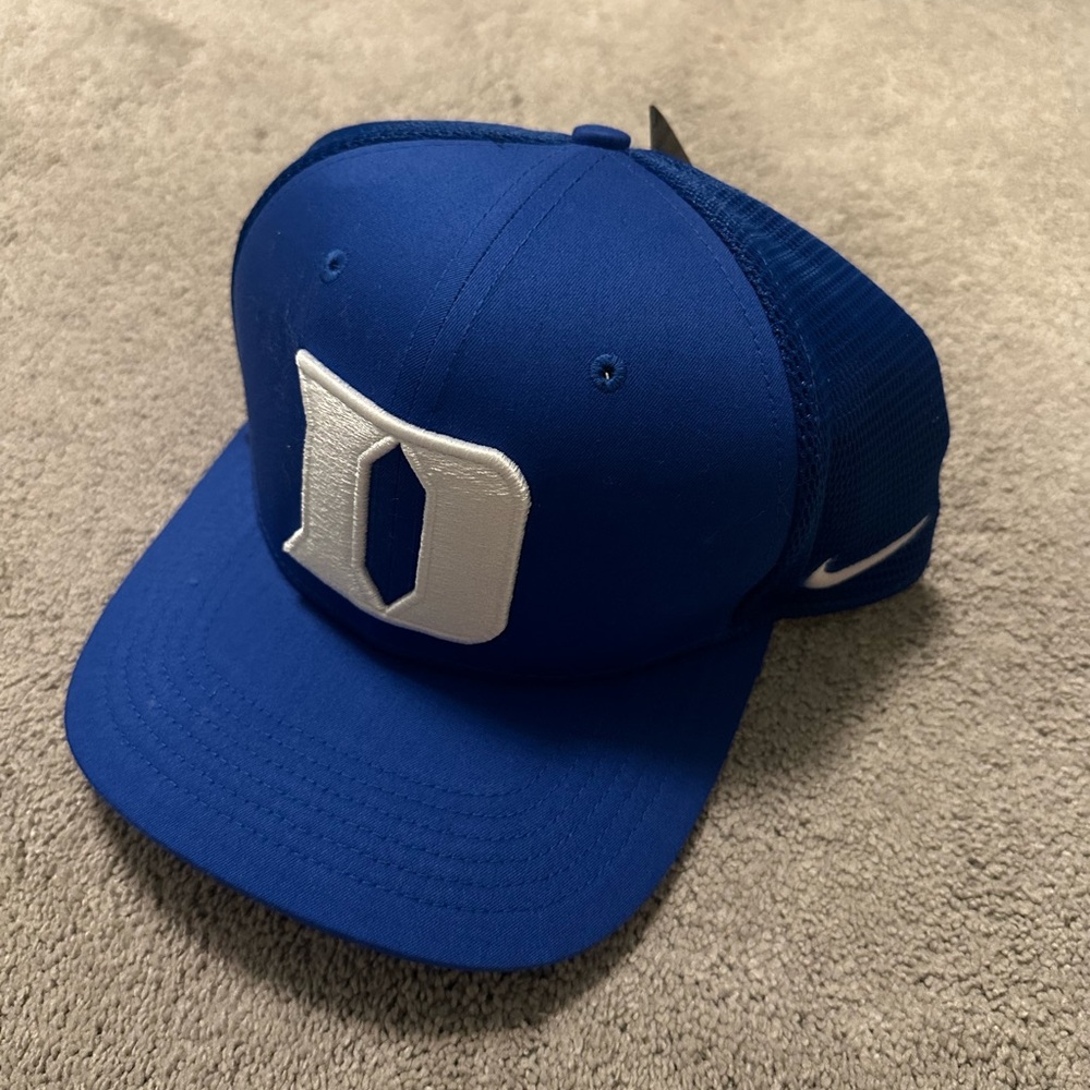 Nike Blue and White Men's Hat